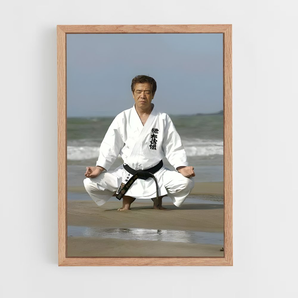 Poster Hirokazu kanazawa – affiche Karaté (vue 4)